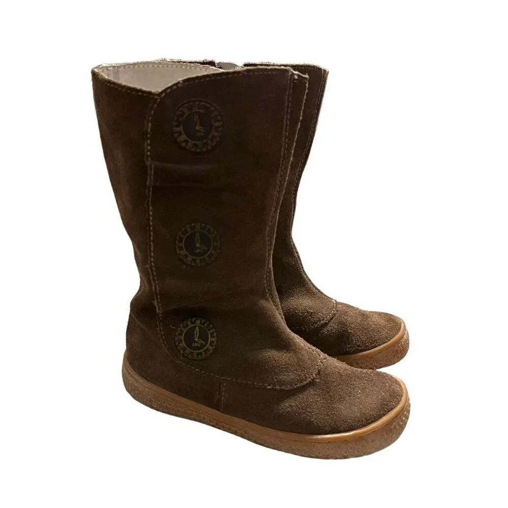 Livie & Luca Sz 8 Marchita Tiempo Brown Suede Boots